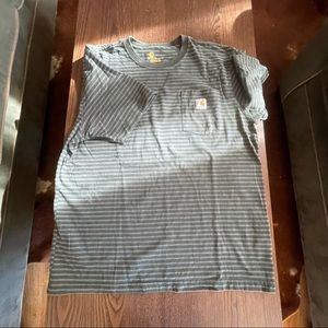 Carhartt striped pocket T